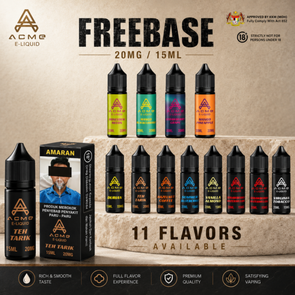 Freebase ACME E-Liquid (15ml)