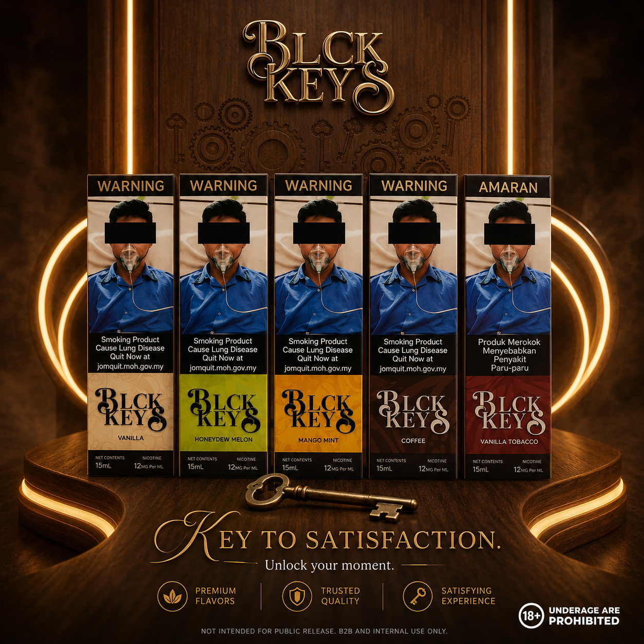 BLCK FULL Freebase BLCK KEYS (15ml)