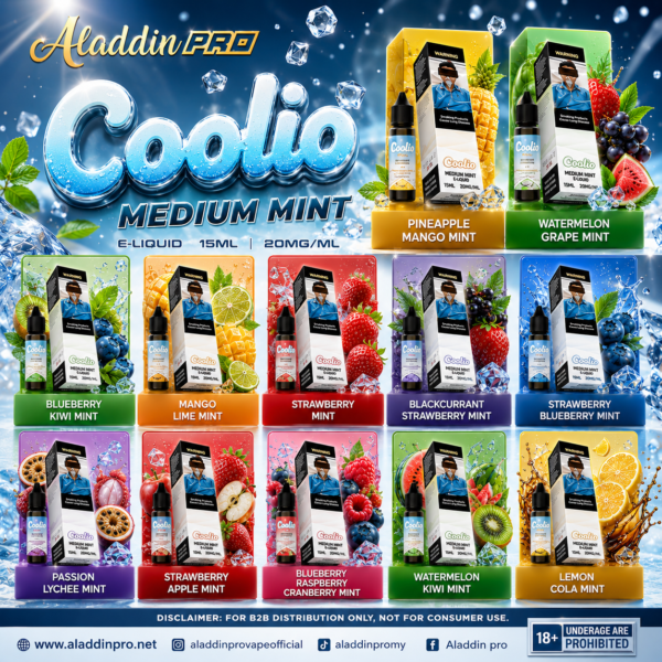 Salt ALADDIN PRO Coolio (15ml)