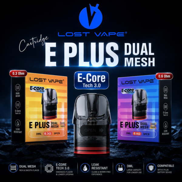 Cartridge LOST VAPE E Plus