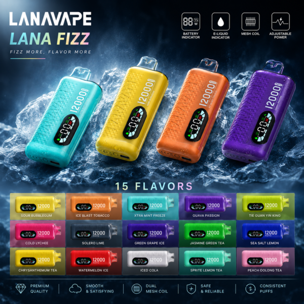 LANA Fizz 12000 Puffs Disposable