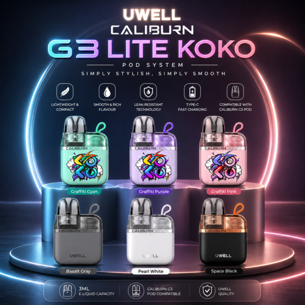 UWELL Caliburn G3 Lite Koko Pod System