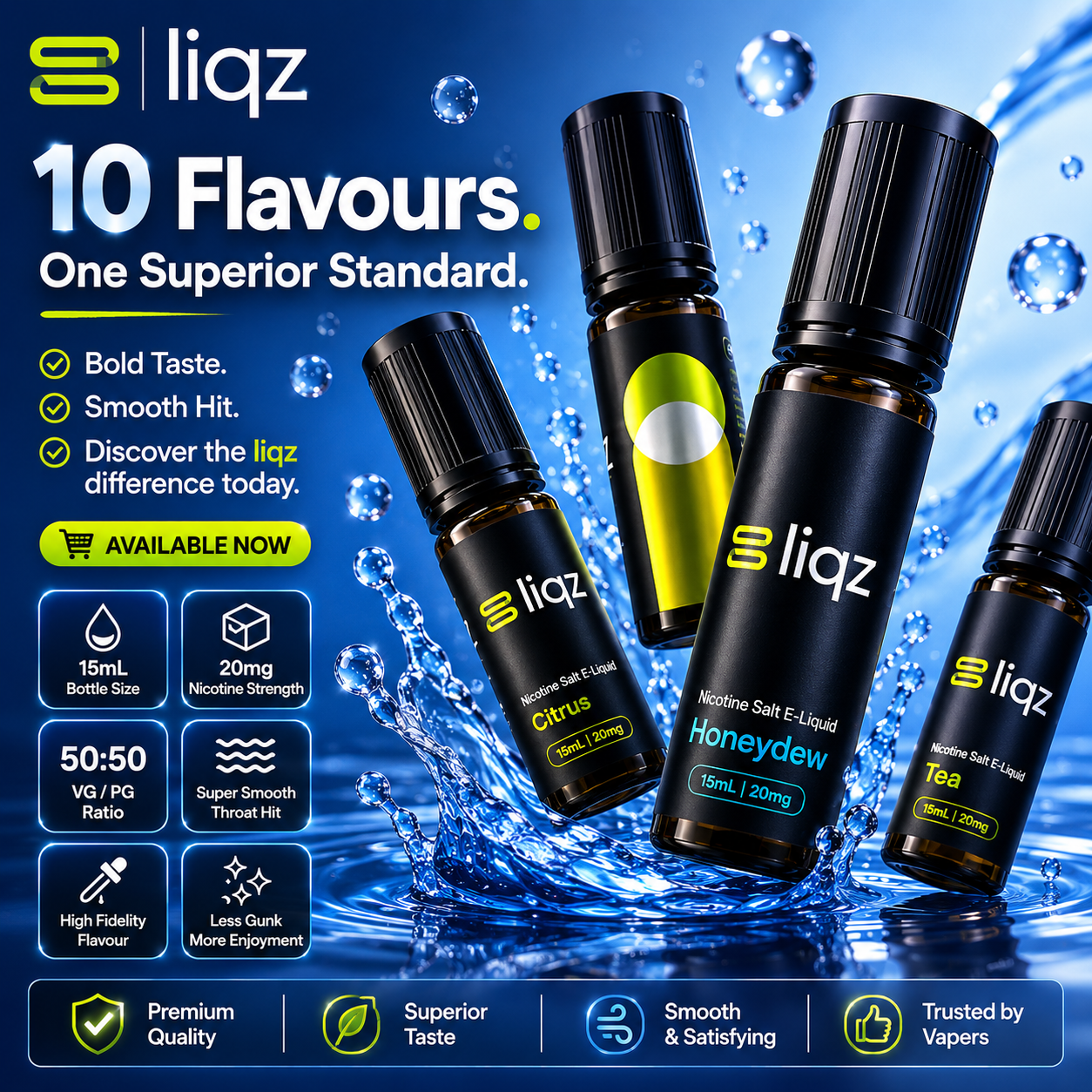LIQZ FULL Salt NCIG Liqz (15ml)