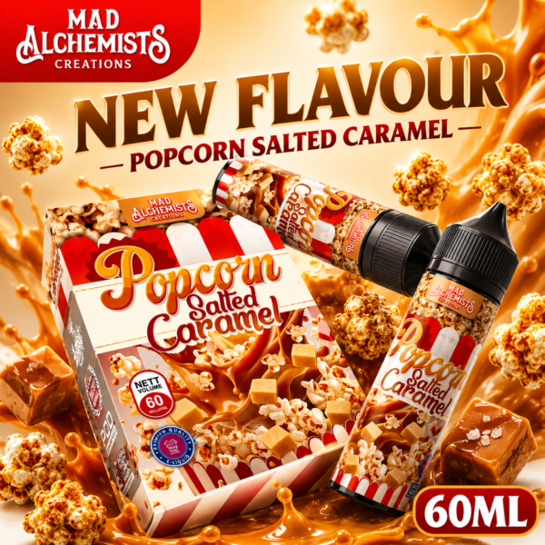 Freebase MAD ALCHEMIST Popcorn Salted Caramel (60ml)