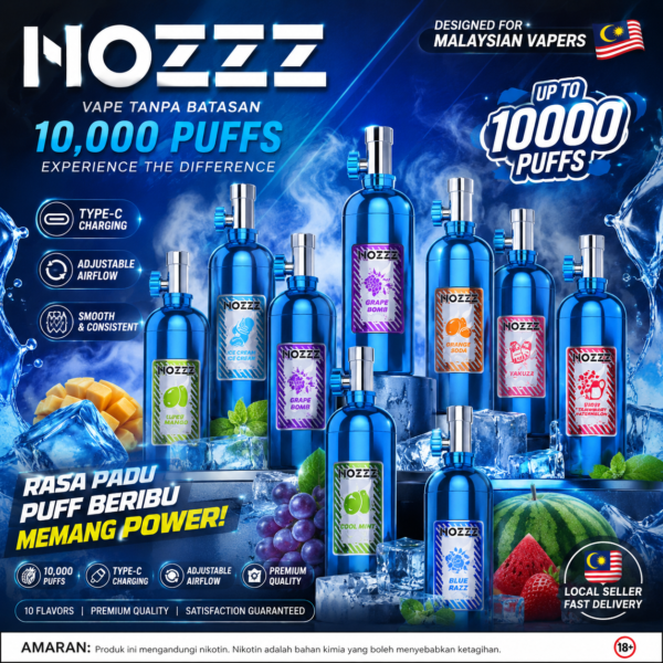 Nozzz 10000 Puffs Disposable