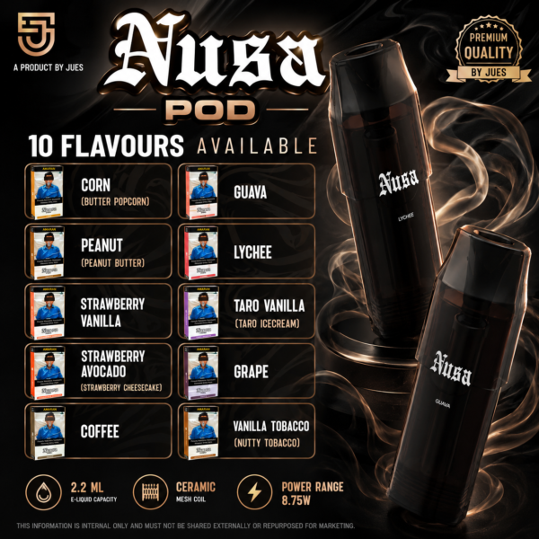 Cartridge JUES Nusapod Nano