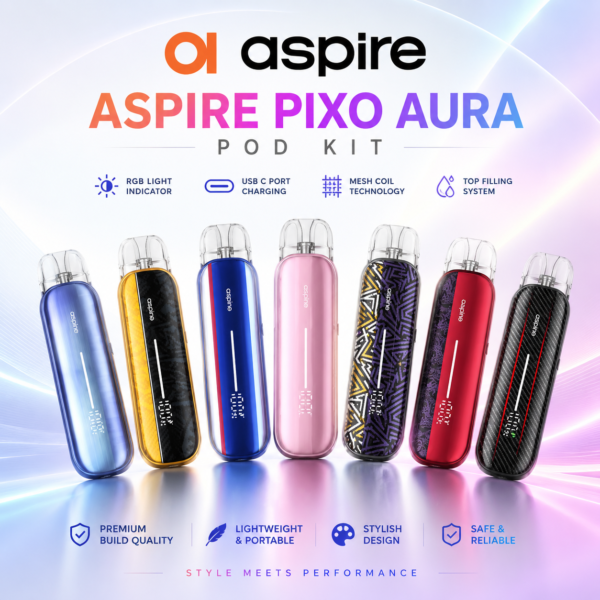 Aspire Pixo Aura Pod System