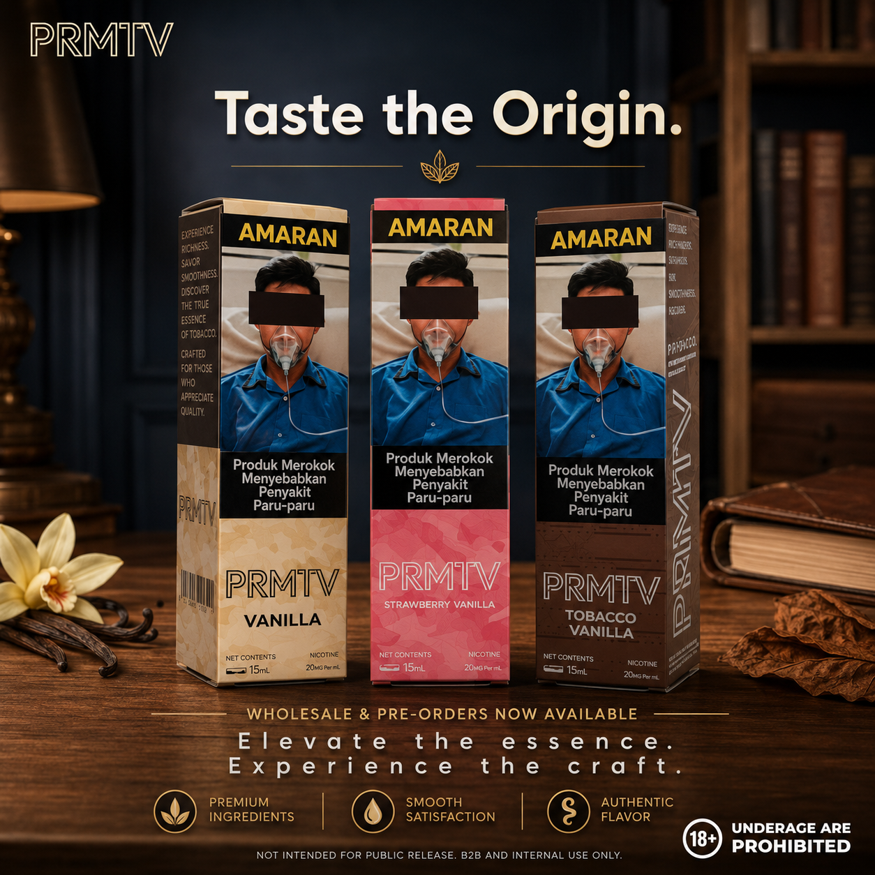 PRMTV FULL Freebase PRMTV (15ml)
