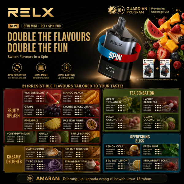 RELX Spin Mini Pod System