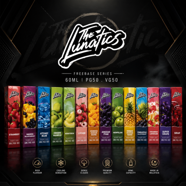 Freebase THE LUNATICS E-Liquid (60ml)