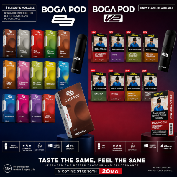 Cartridge Bogapod Nano (2ml)