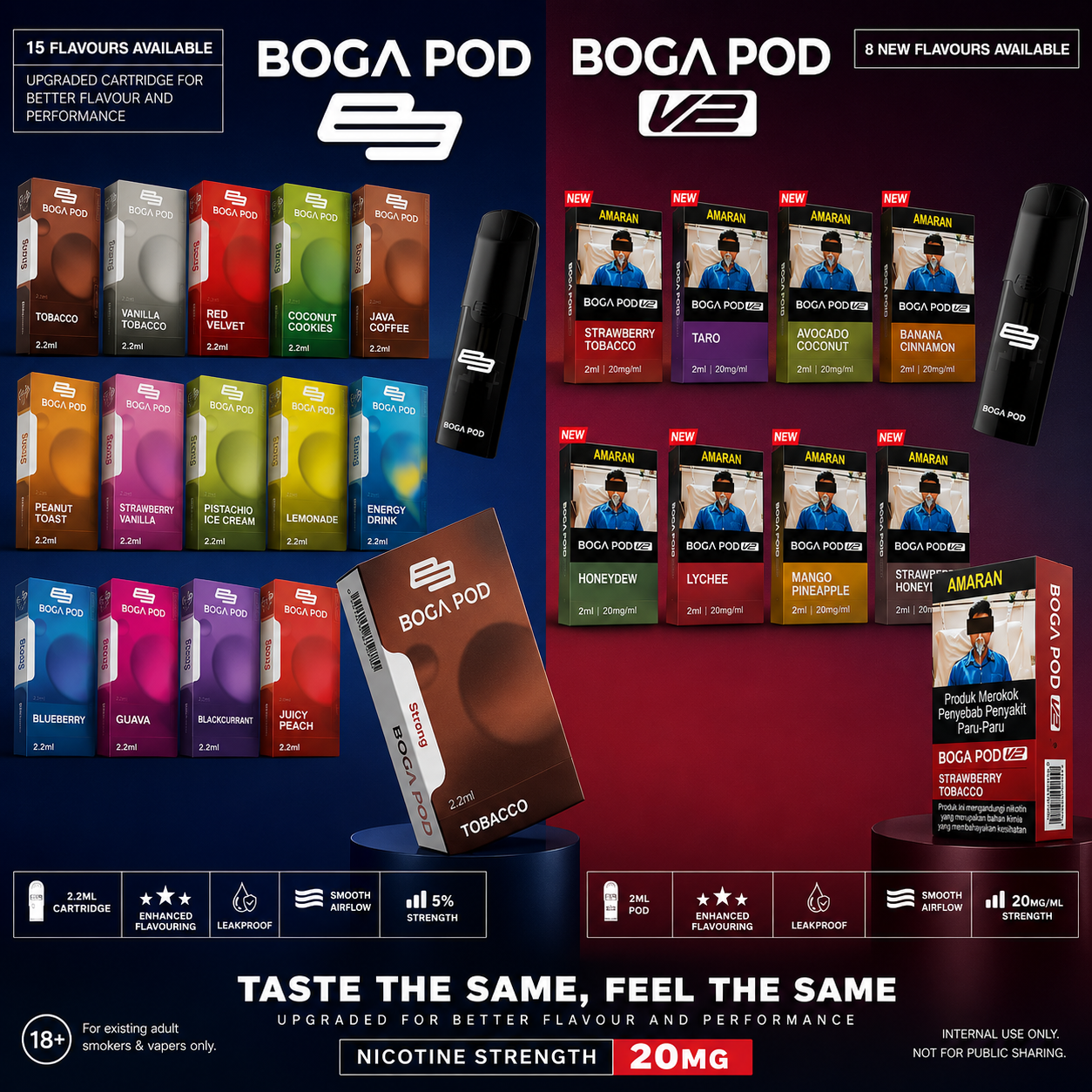 bogapod full Cartridge Bogapod Nano (2ml)