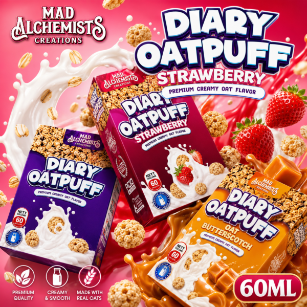 Freebase MAD ALCHEMIST Diary Oat Puff Series (60ml)