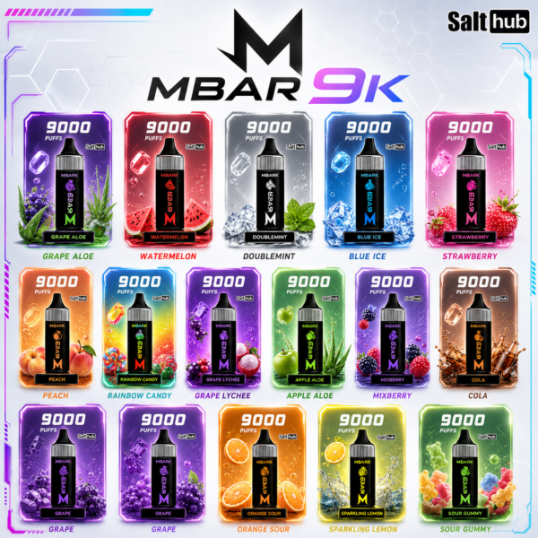 MBAR 9000 Puffs Disposable