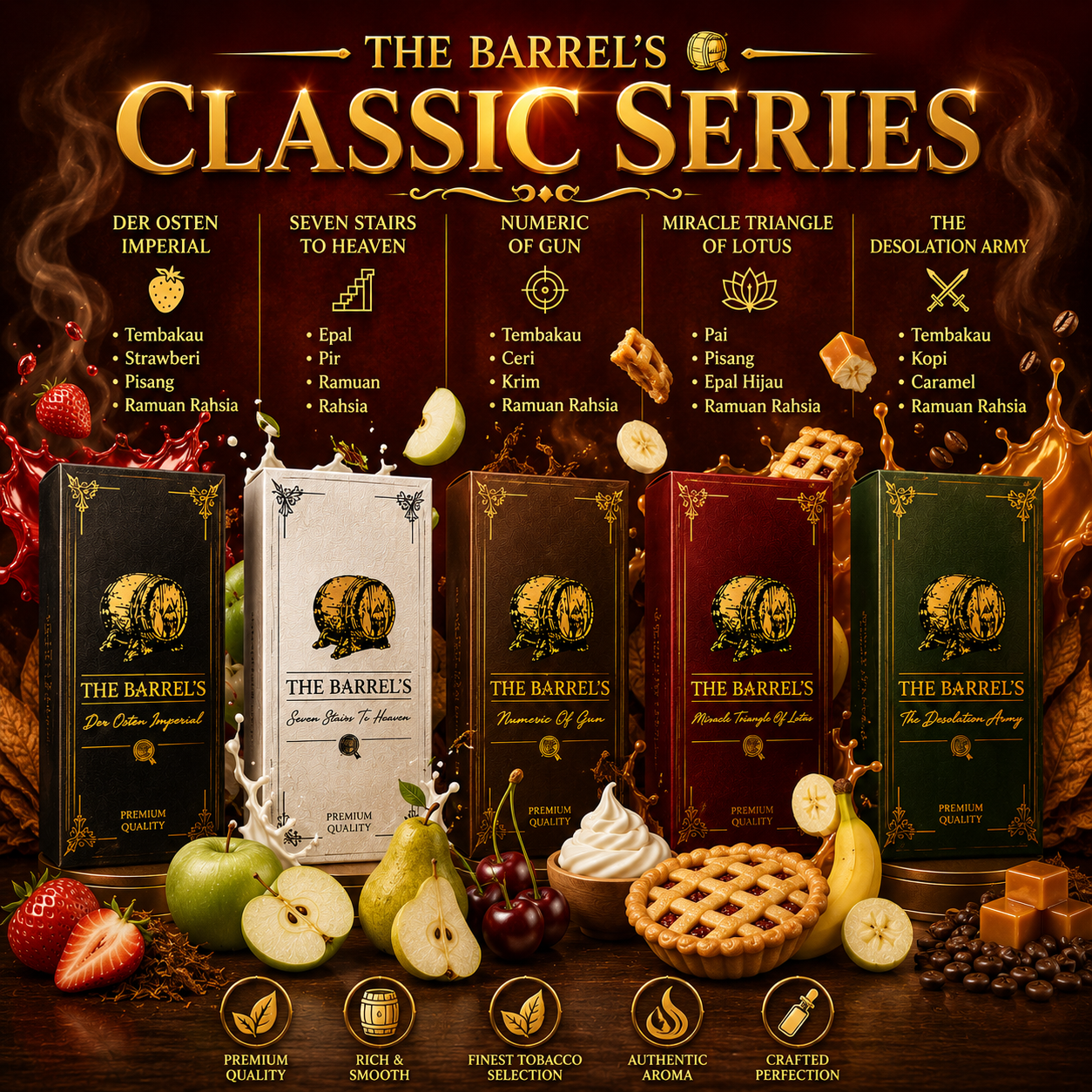 the barrel classic Freebase THE BARREL's Classic Series (50ml)