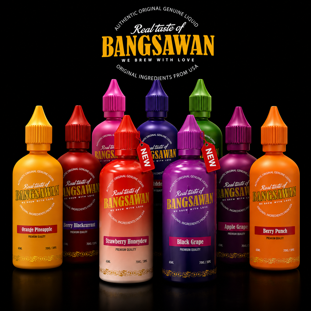 BANGSAWAN FRUITY1 Freebase Bangsawan Fruity Series (65ml)